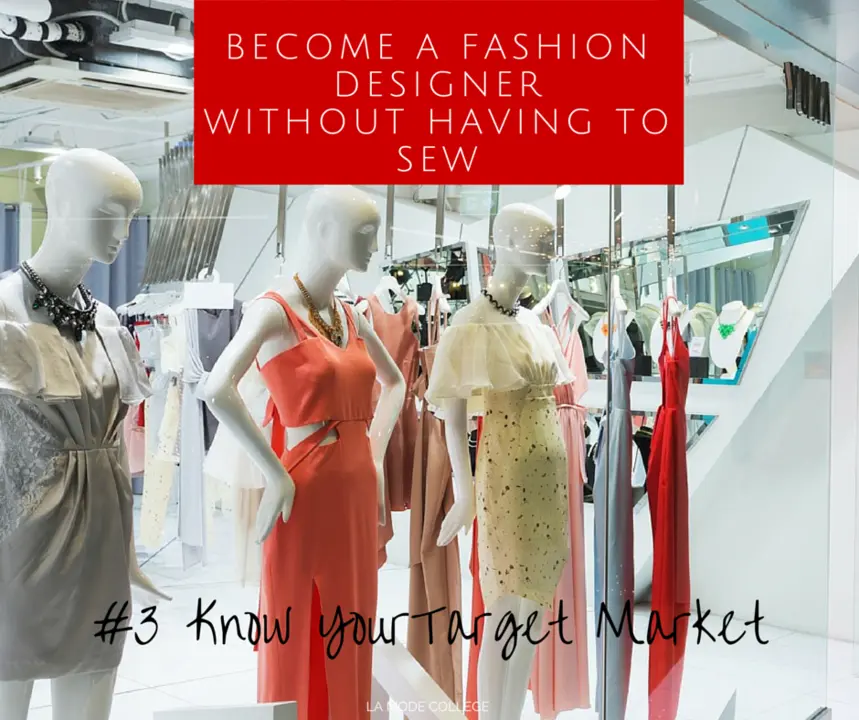 How to become a fashion design without knowing how to sew?