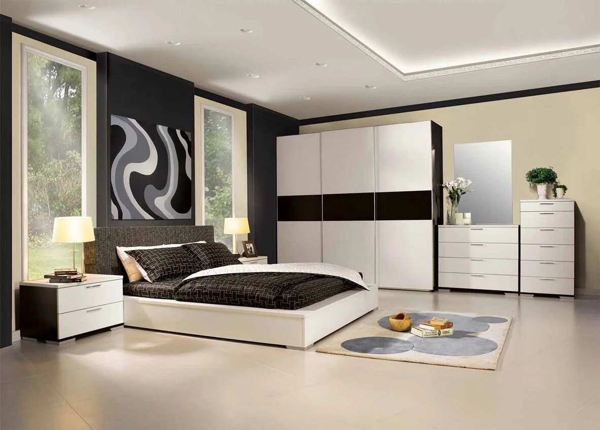 Black And White Bedroom Design Designs Intended For Bedroom Design Ideas Black And White