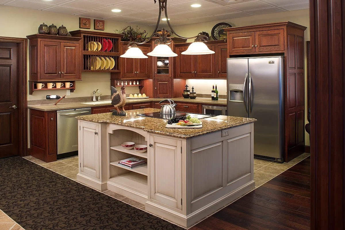 Wood Kitchen Cabinets Design Ideas With Regard To Kitchen Design Ideas Cabinets