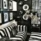 Creativity in Combining Elements Of Color in Living Room Design Ideas Black and White